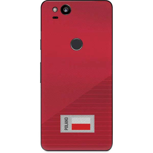 Poland Soccer Flag Google Pixel 2 Skin